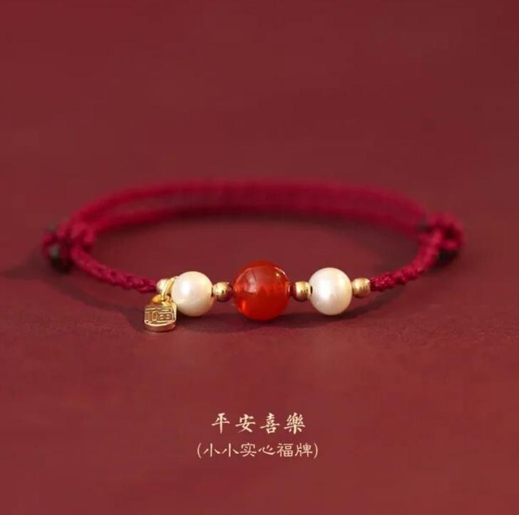 Amulet Red Agate Bracelet