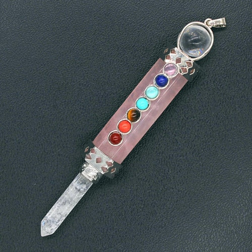 Reiki Crystal Quartz Pendulum