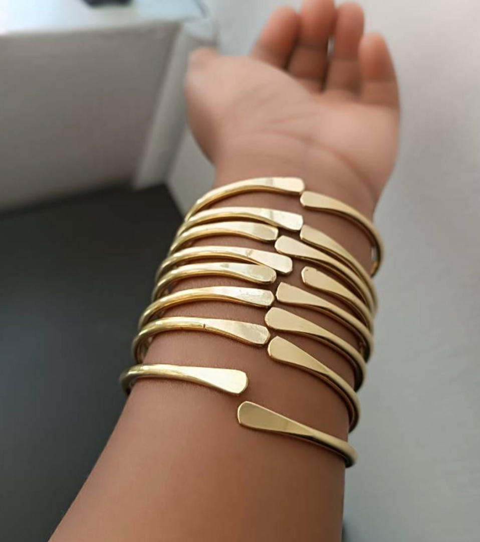 African Brass Bracelets