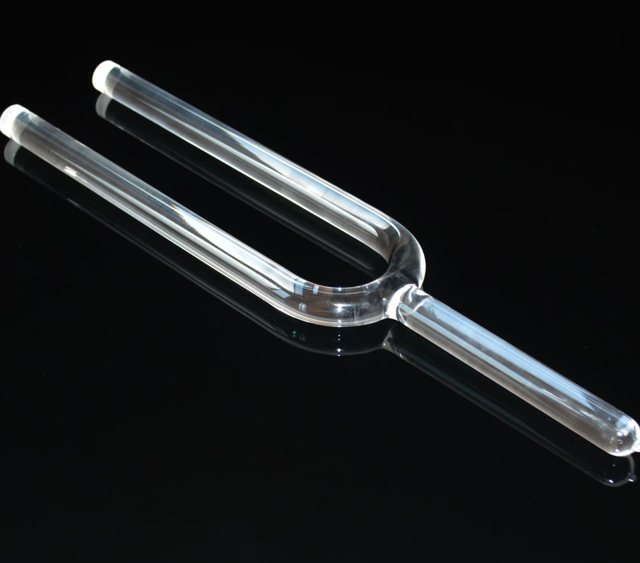 Clear Cosmic Light Crystal Singing Tuning Fork