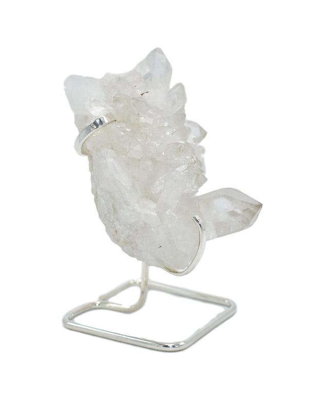 Quartz Cluster on Stand