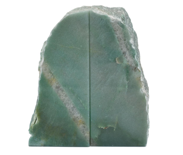 Green Quartz Bookends
