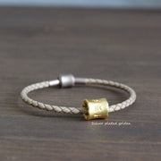 OM Tibetan Braided Bracelet