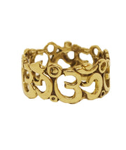 Gold OM Ring