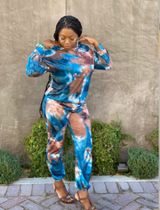 Boho Two Piece Tie Dye Set