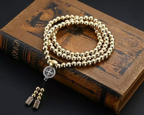 Tactical Buddha Beads Bracelet