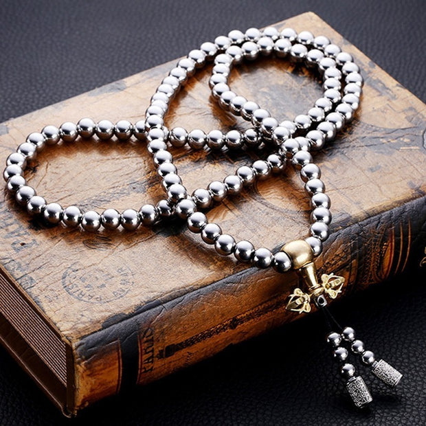 Tactical Buddha Beads Bracelet
