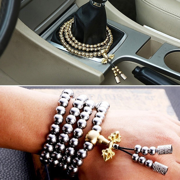 Tactical Buddha Beads Bracelet