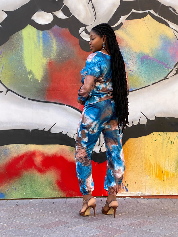 Boho Two Piece Tie Dye Set