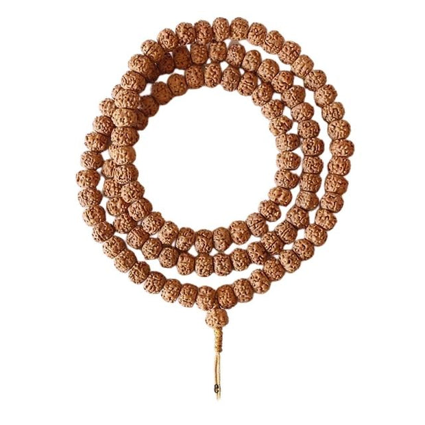 Tibetan Rudraksha Prayer Mala