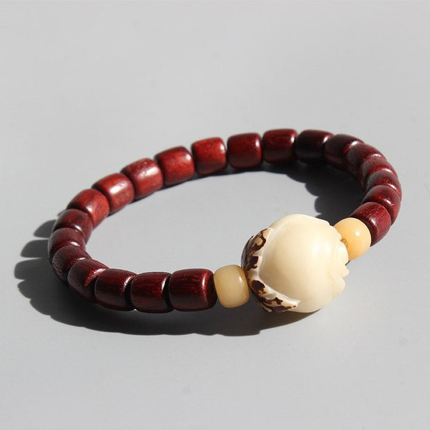 Bodhi Sandalwood Beaded Bracelet