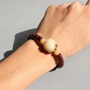 Bodhi Sandalwood Beaded Bracelet