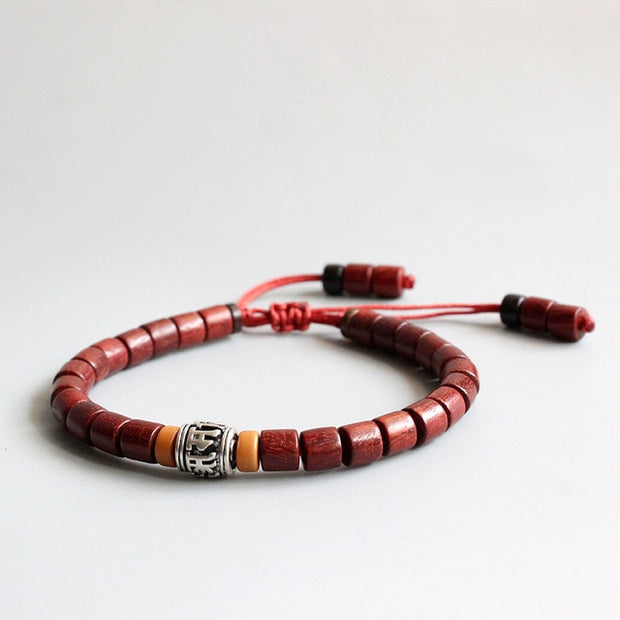 Red Sandalwood Prayer Bracelet