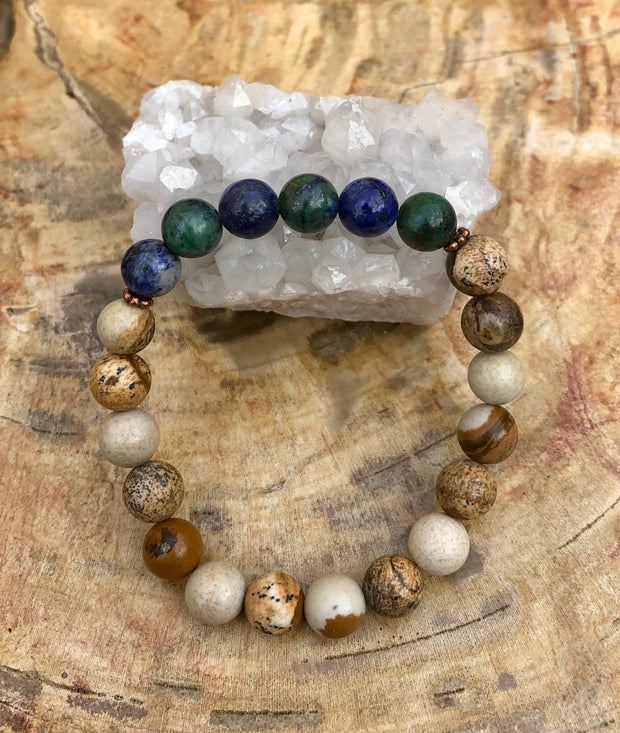 Ground with Gaia Stackable Bracelet