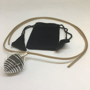 Wire Wrapped Tumbled Pendant