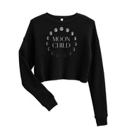 Moon Child Crop Sweatshirt