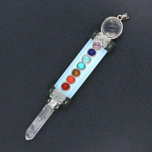 Reiki Crystal Quartz Pendulum