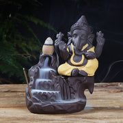 Ganesha Back-flow Incense Burner
