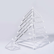 7 Piece Crystal Singing Pyramid Set